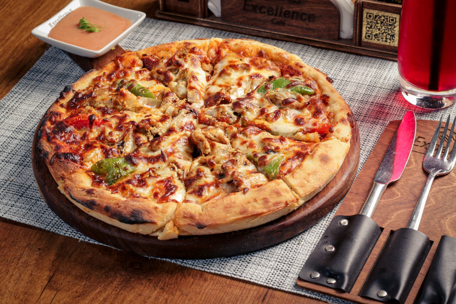 Chicken pizza