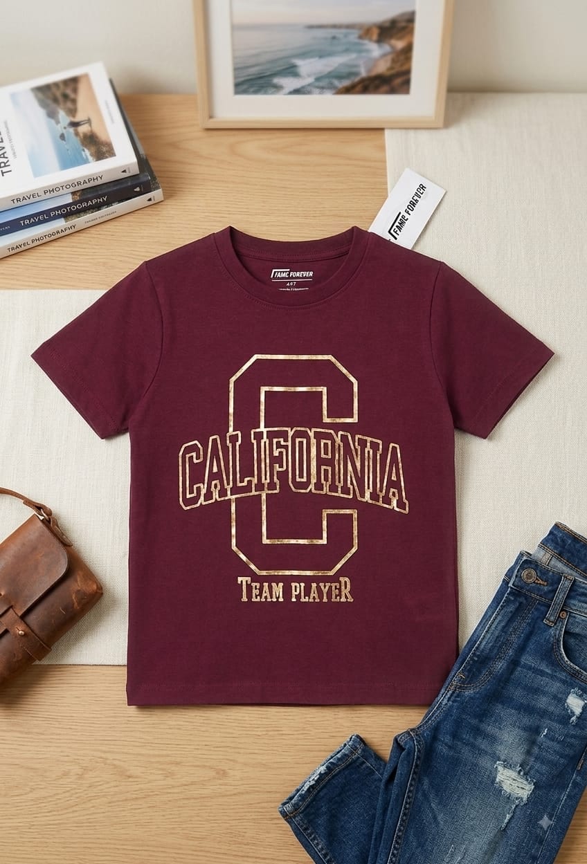 Boys' “California” Graphic T-Shirt