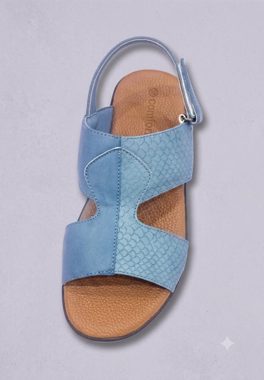 Blue Strap Sandal